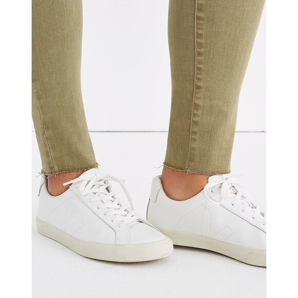 Madewell 9" High-Rise Skinny Jeans Raw-Hem Garment Dyed Edition Size 28 G7196 - Picture 2 of 10